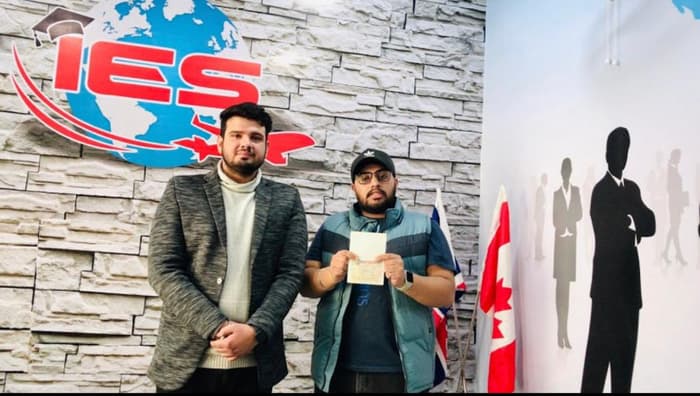 IES Immigration client with approved visa